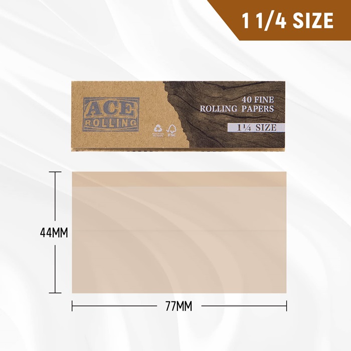 Cigarette Rolling Paper with No Additives for Pure Smoke