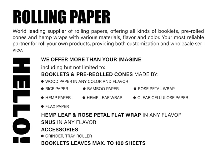 Bleached Filter Paper 108mm Green Rolling Paper With Tips 1 Box