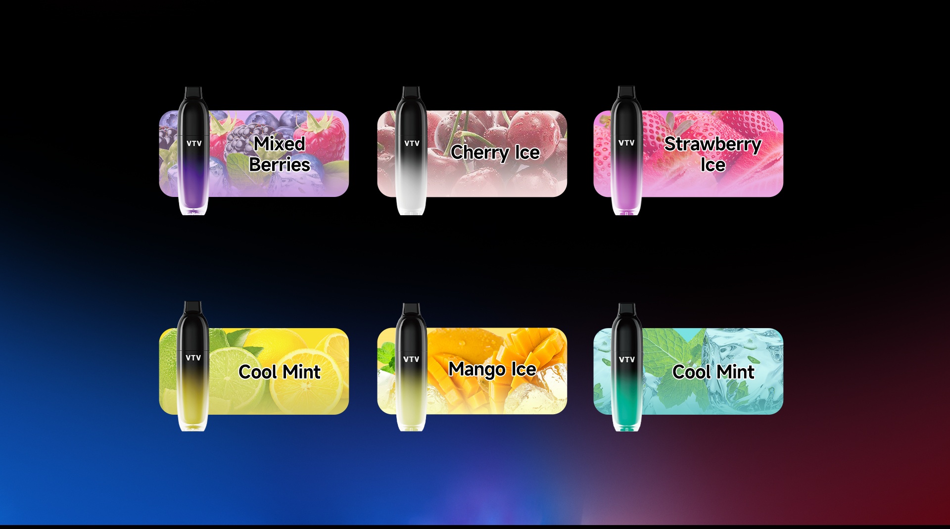 8000 Puffs Flavorful E-Cigarette Mesh Coil Disposable Vape VTV NYX8000