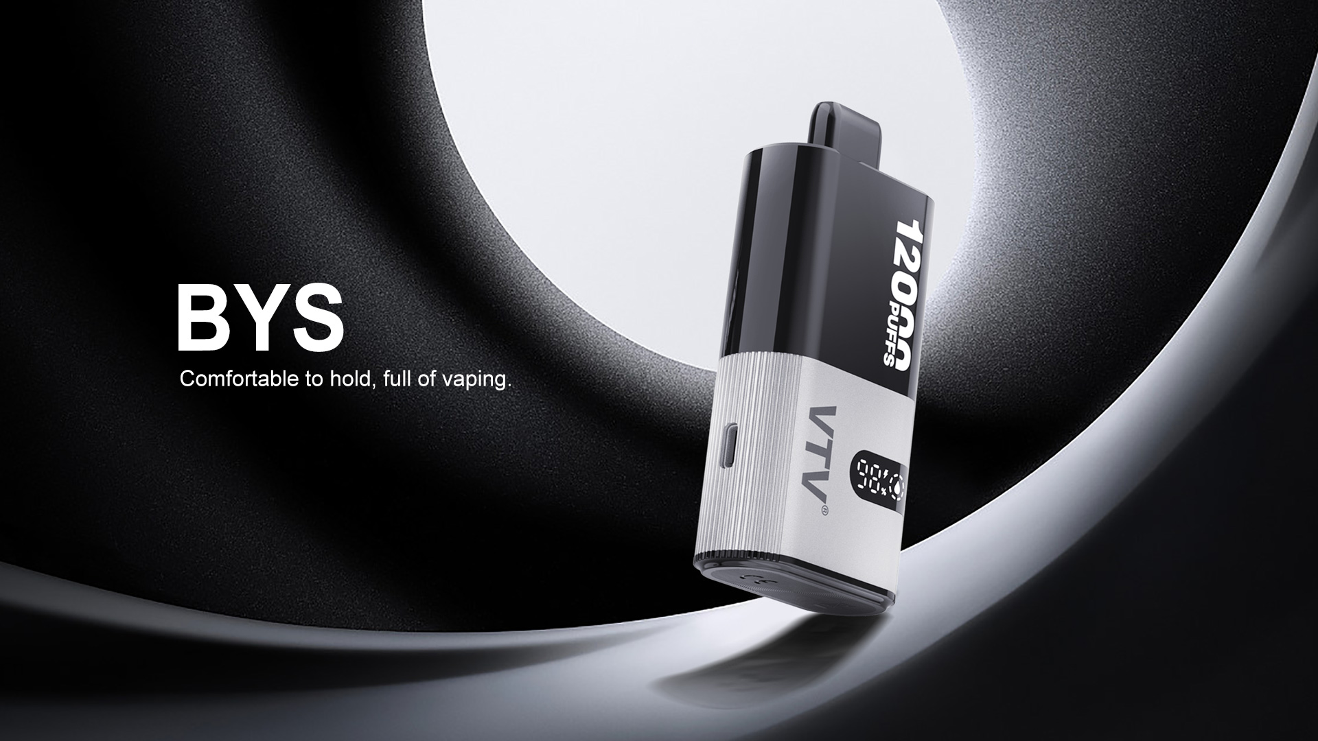 VTV BYS 12000 Puffs Pod System Vape E Cigarette Rechargeable Nicotine 5%