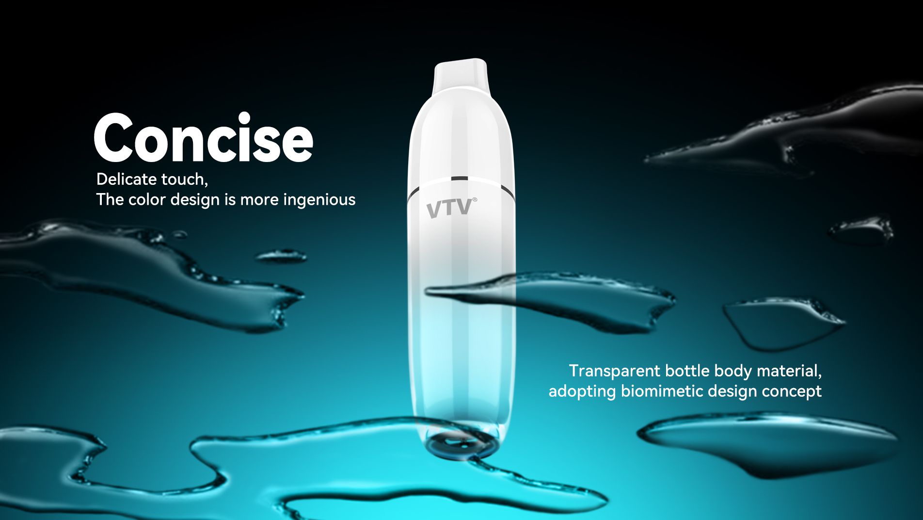 5000 Puffs Dolphin Colors Disposable Vape Dual Mesh Coil Mint Flavor