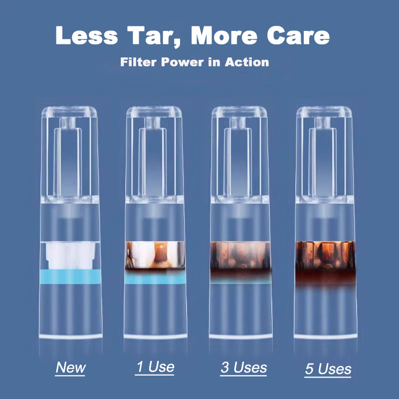 Cigarette Holder Filters for Tar and Chemical Reduction – 100PCS Regular Size