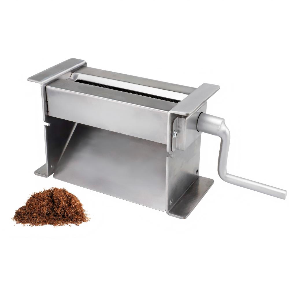 Hand Operated Manual Tobacco Leaf Shredder Small Size Cutter Machine for Personal Use