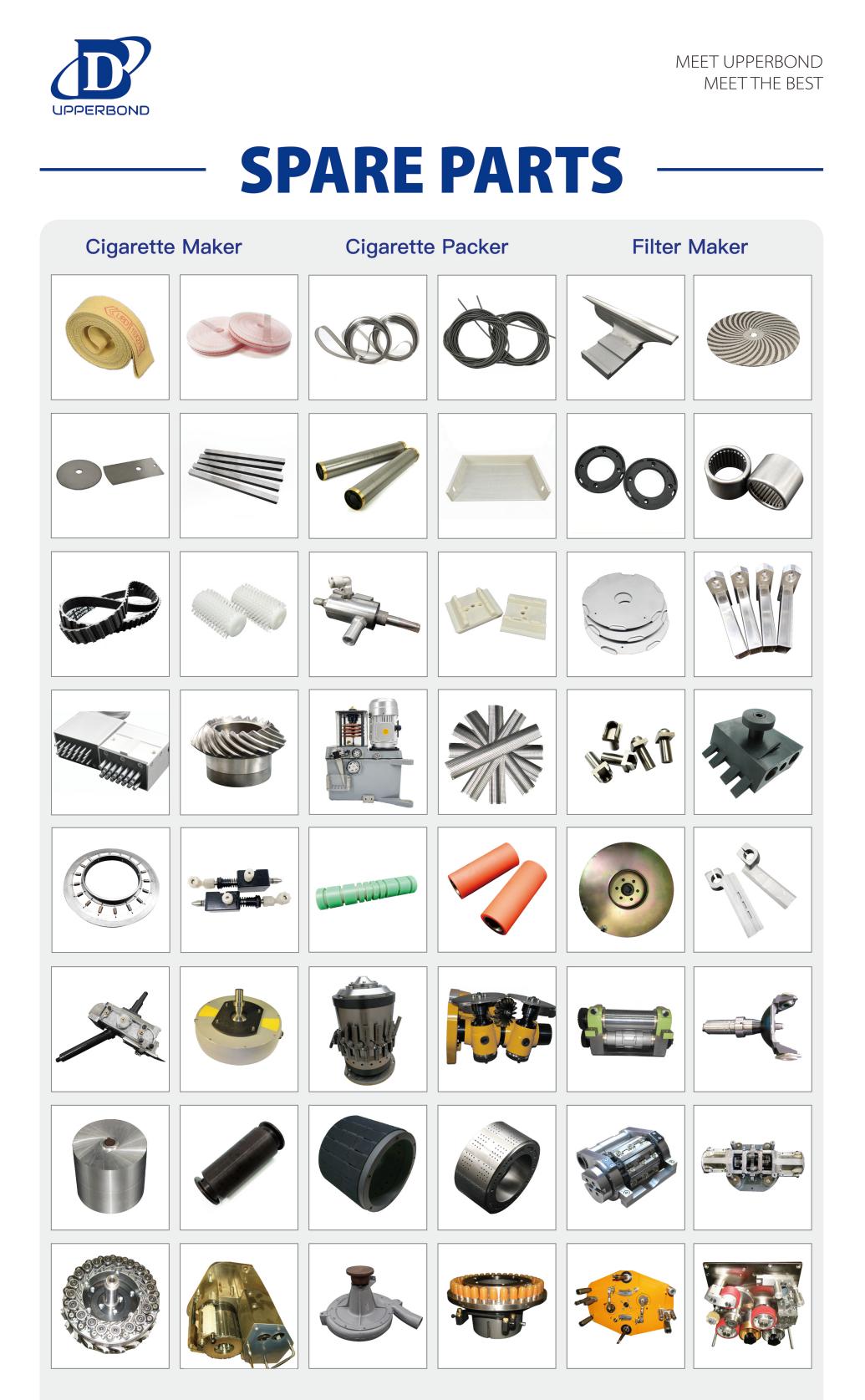 Alloy Steel Long Knife Spare Part for MK8 Cigarette Making Machines Spare Parts