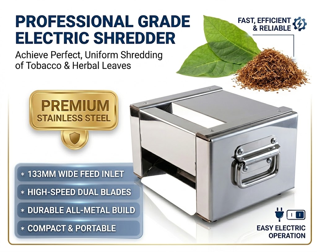 Tobacco Cutting Machine Types Explained: Manual, Automatic and Industrial
