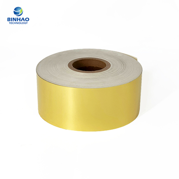 Matte 2 Layer High Strength 70g /M2 Aluminium Foil Paper Gold Paper Tobacco