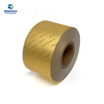 Custom Pattern Embossing 58gsm Aluminum Foil Paper For Cigarette Package