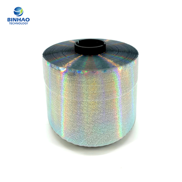 Rainbow Shining Tear Tape Based Acrylic Laser Self - Adhesive Reflective