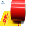 30mm Width Red Cheese Packaging Tear Strip Tape In PET Film No Glue Food Grade