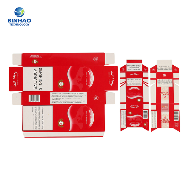 Smokes Package Packs Cigarette Case With Customized Printing And Hot Stamping