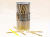 108MM Pre Rolled Cones Unbleached Wood Rolling Paper - 50 Cones