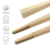 108MM Pre Rolled Cones Unbleached Wood Rolling Paper - 50 Cones