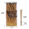 108MM Pre Rolled Cones Unbleached Wood Rolling Paper - 50 Cones