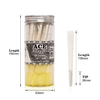 Pre Rolled Bleached Wood Rolling Paper Kingsize 50/100/200 Cones