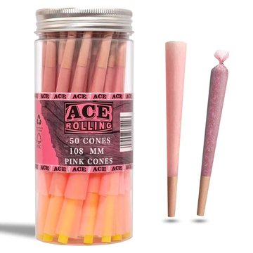 Natural Wood Pulp Colored Rolling Paper Pre Rolled Cones for Smoking