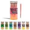 Natural Wood Pulp Colored Rolling Paper Pre Rolled Cones for Smoking